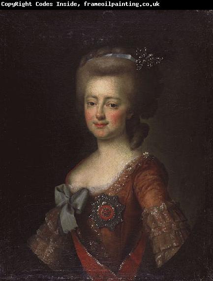 Dimitri Levitzky Portrait of Grand Duchess Maria Fyodorovna